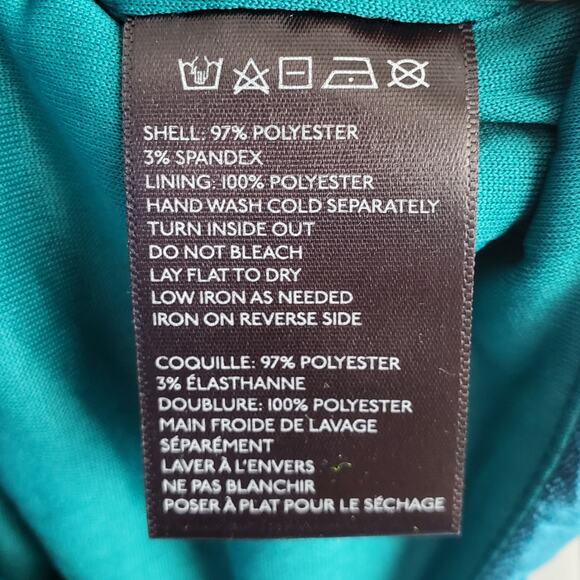 Anthro Staring At Stars Blue Velvet Crop Top M Cocktail Holiday Festival Party - Picture 5 of 10